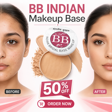 Indian Bridal Base – Waterproof, Sweatproof & 24H Long-Lasting | Full Coverage + Skin-Smoothing Finish | No Touch-Ups, Just Flawless Beauty