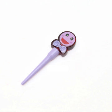 1Pcs Lollipop Shaped Emoji Lip Oil Gloss