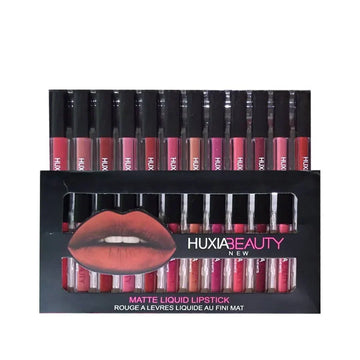 Huxia Beauty Matte Liquid Lipstick 12Pcs Set