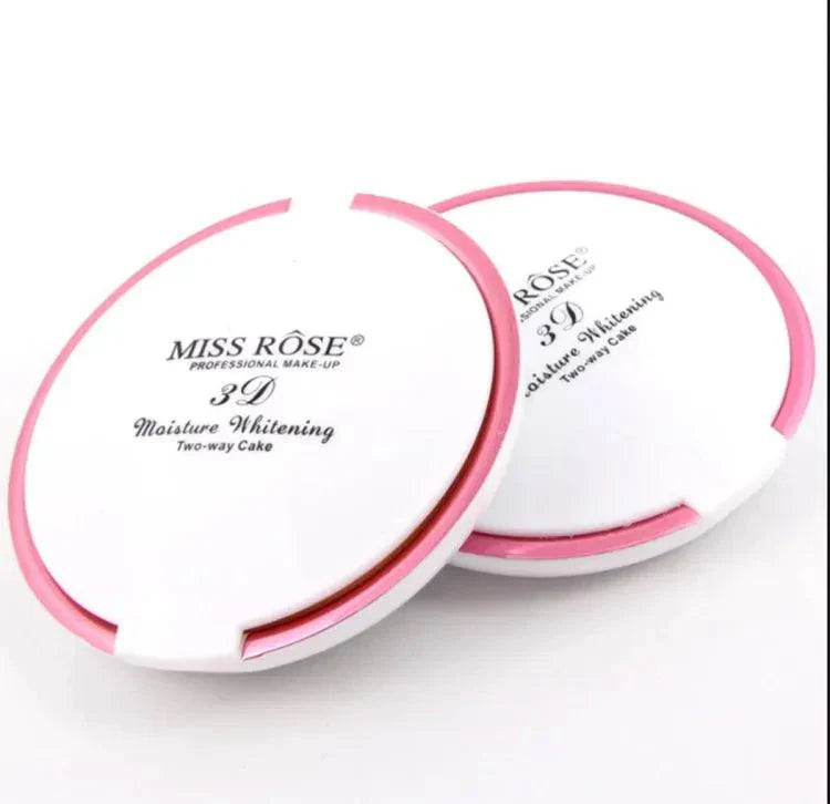 Miss Rose 3D Contour Moisture Whitening Two-way Pressed Powder