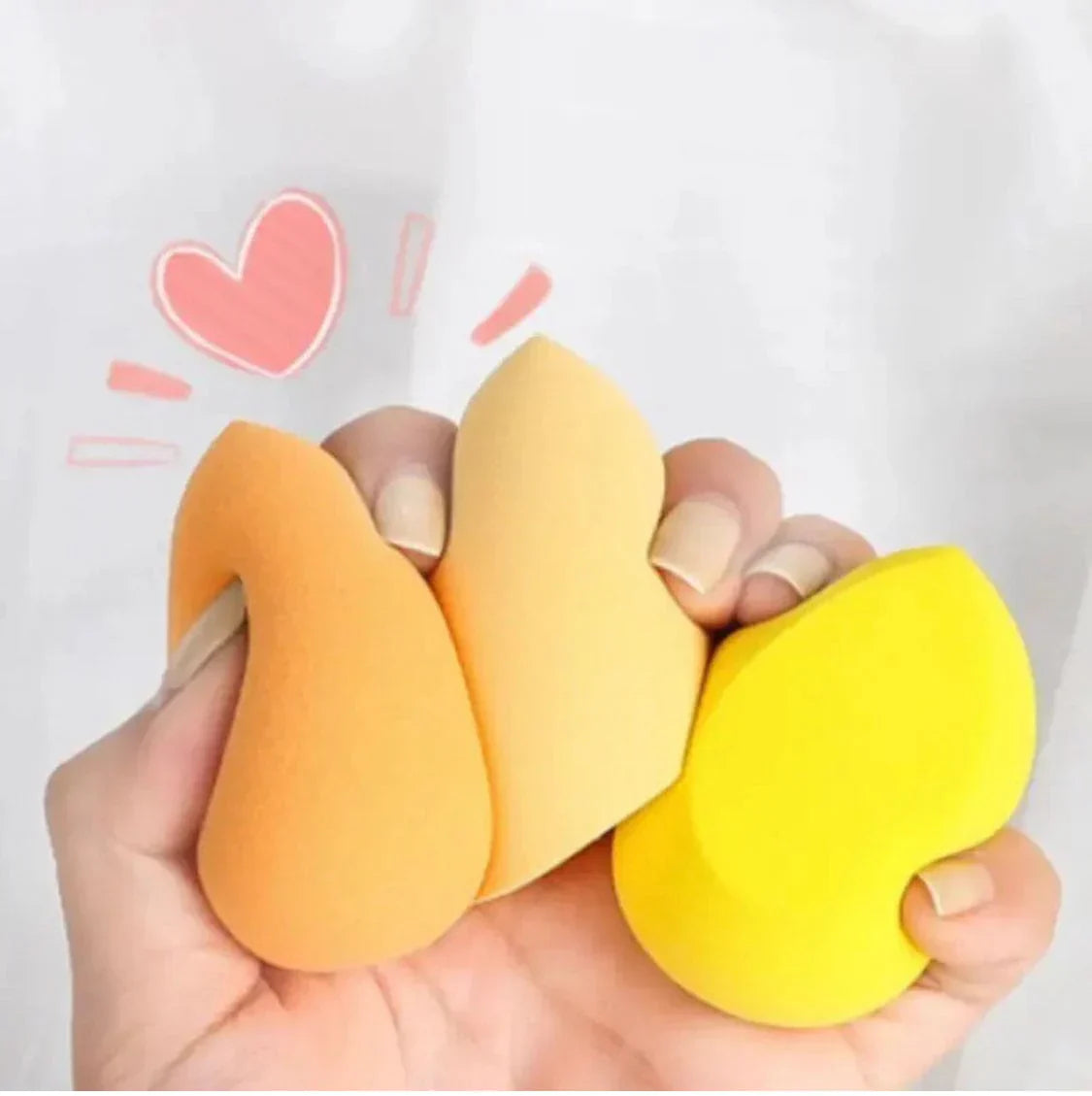 3Pcs Blender / Sponge Set