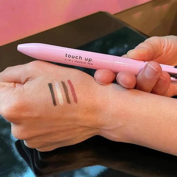 4 In 1 Makeup Pen - Eye Liner Brow, Lip Liner, Highlighter - Waterproof Makeup Pen